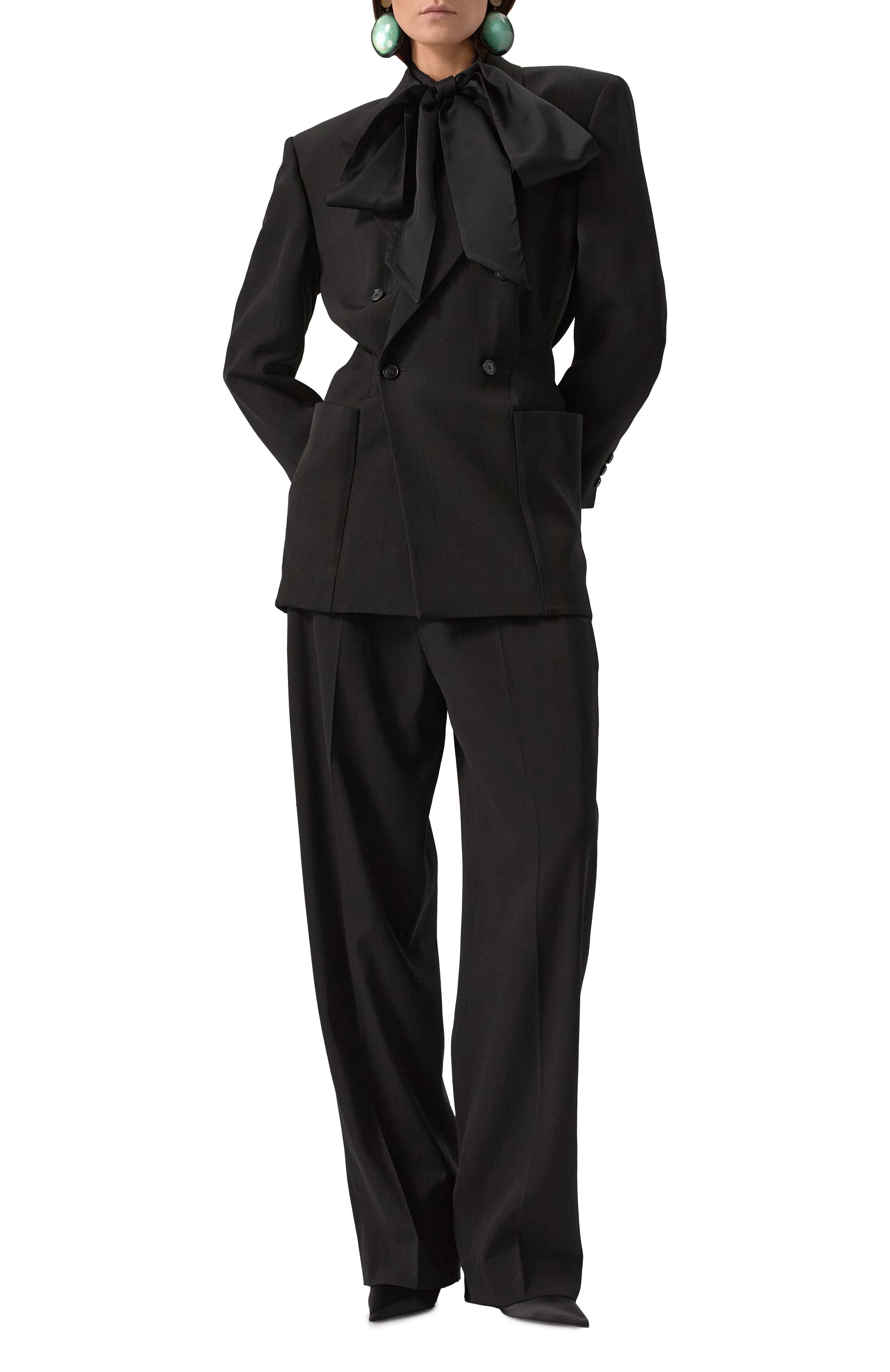 Атласная блузка DSQUARED2, арт. S75DL0893/S78302, фото 2