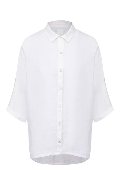 Женская льняная рубашка 120% LINO, арт. R0W7210/B568/S00