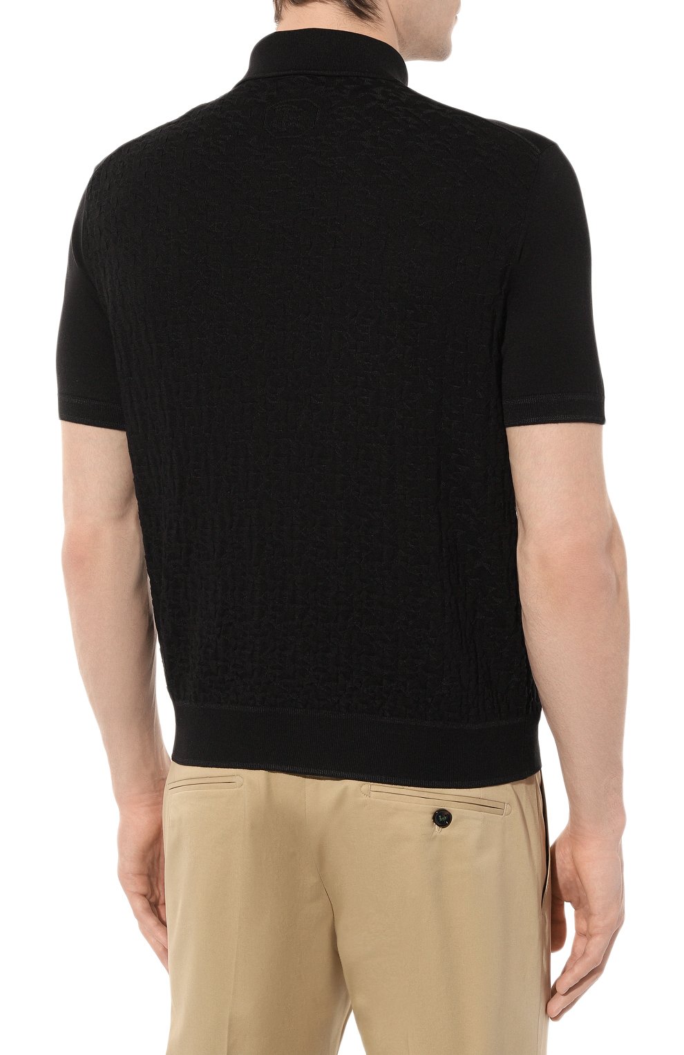 Поло из шелка и хлопка STEFANO RICCI, арт. K818059P13/F23286, фото 4