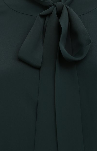 Блузка LANVIN зеленого цвета по цене 94350 руб., арт. RW-T0600U-4562-A20, фото 5 Блузка LANVIN, арт. RW-T0600U-4562-A20, фото 5