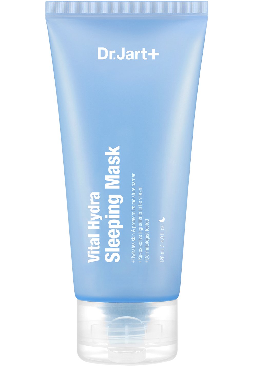 Увлажняющая ночная маска с гиалуроновой кислотой dermask vital hydra (120ml) DR.JART+ бесцветного цвета по цене 2990 руб., арт. 8809535802125, фото 1 Увлажняющая ночная маска с гиалуроновой кислотой dermask vital hydra (120ml) DR.JART+, арт. 8809535802125, фото 1