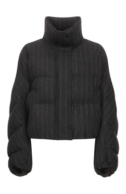 Женский пуховик из шерсти и вискозы BRUNELLO CUCINELLI, арт. MG5767484