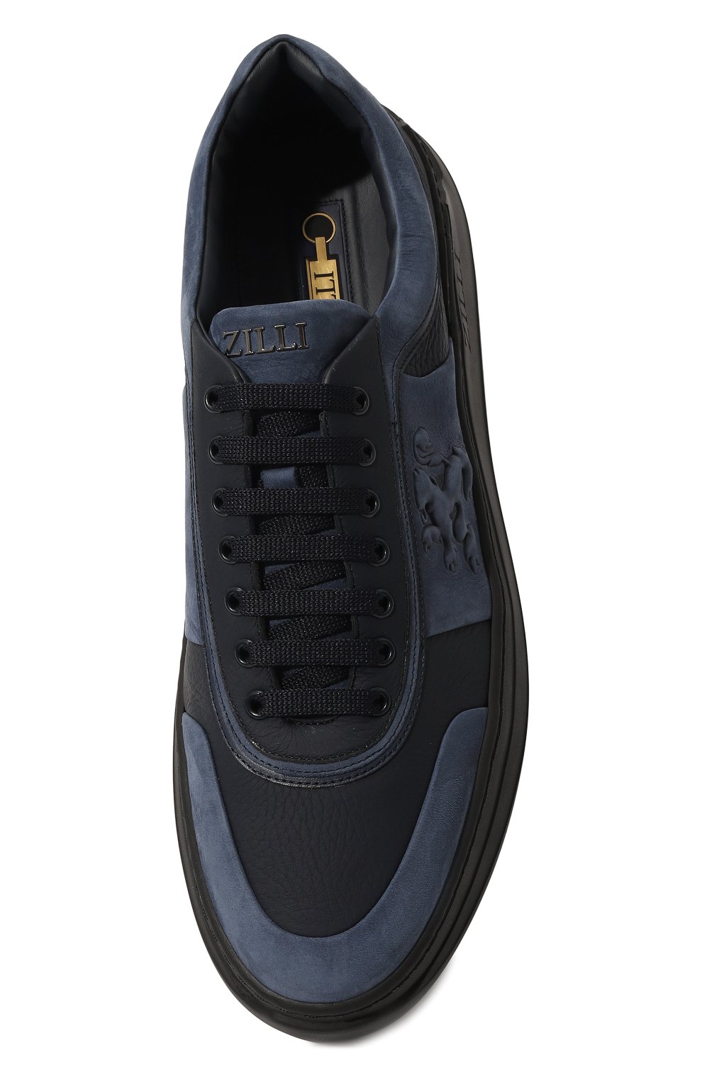Кожаные кеды ZILLI, арт. H0005AM1040VSH002, фото 6