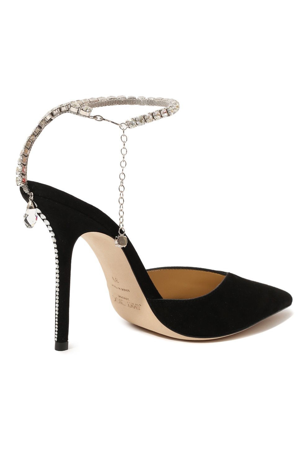 Замшевые туфли saeda 100 JIMMY CHOO, арт. SAEDA 100 EWA, фото 5