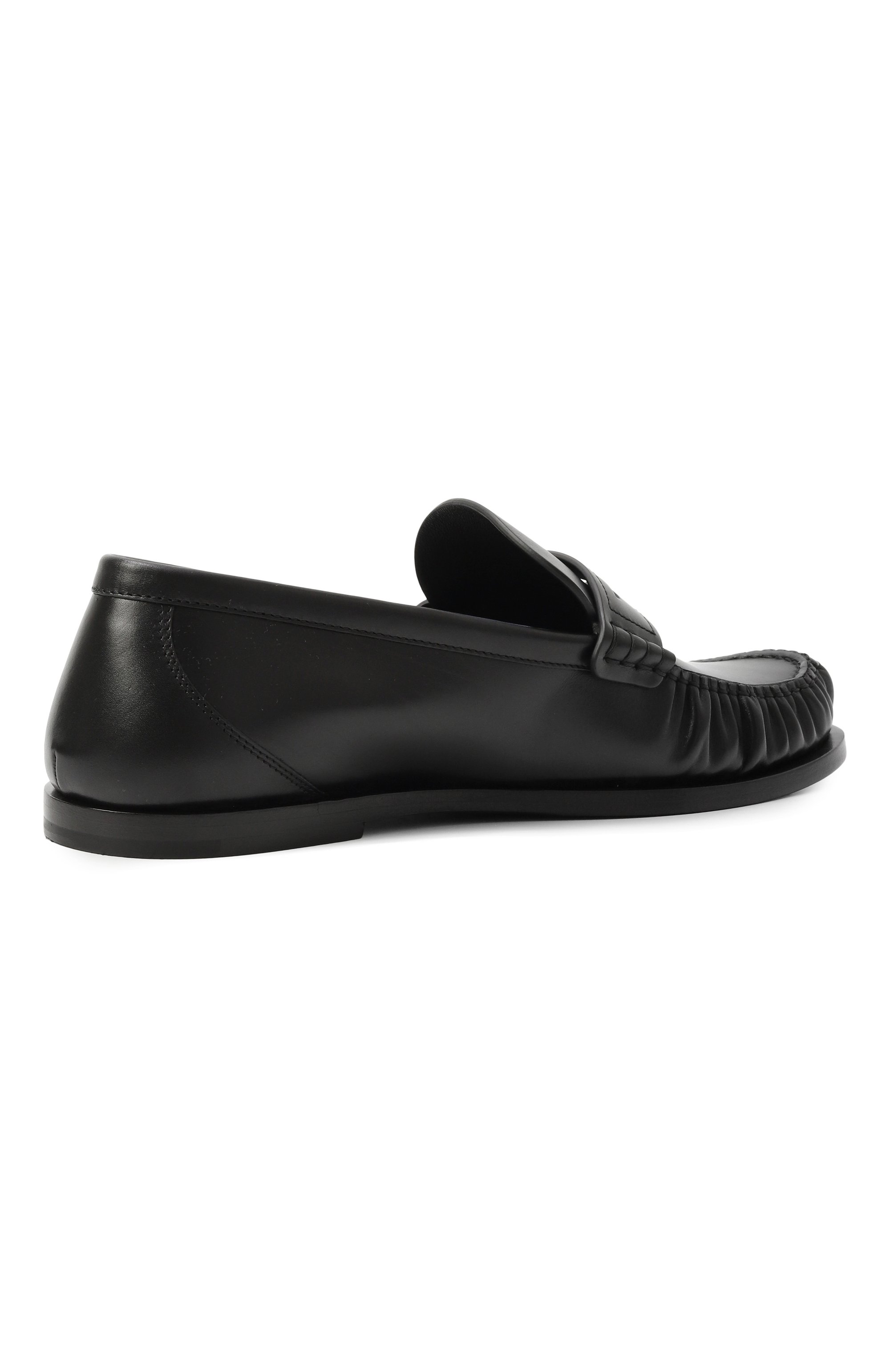 Кожаные пенни-лоферы SAINT LAURENT, арт. 820648/AAELH, фото 5