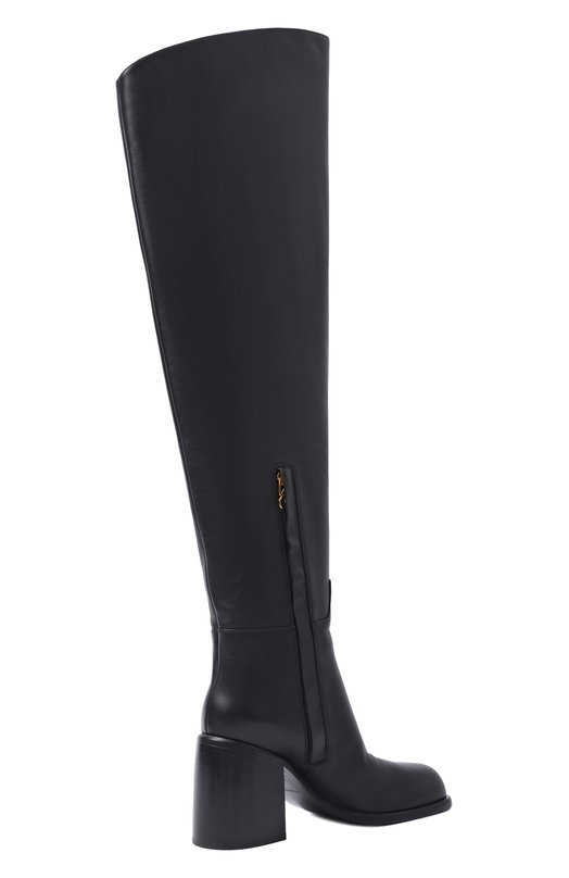 Кожаные ботфорты Avenue 80 Sergio Rossi B15560/MMVN13 Чёрный  B15560/MMVN13 Фото 5