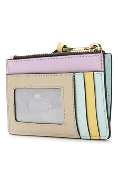 Женский кожаный футляр для кредитных карт MARC JACOBS (THE) светло-розового цвета, арт. M0013359 | Фото 2 (Статус проверки: Проверена категория; Материал: Натуральная кожа; Нос: Не проставлено; Материал сплава: �Проставлено)