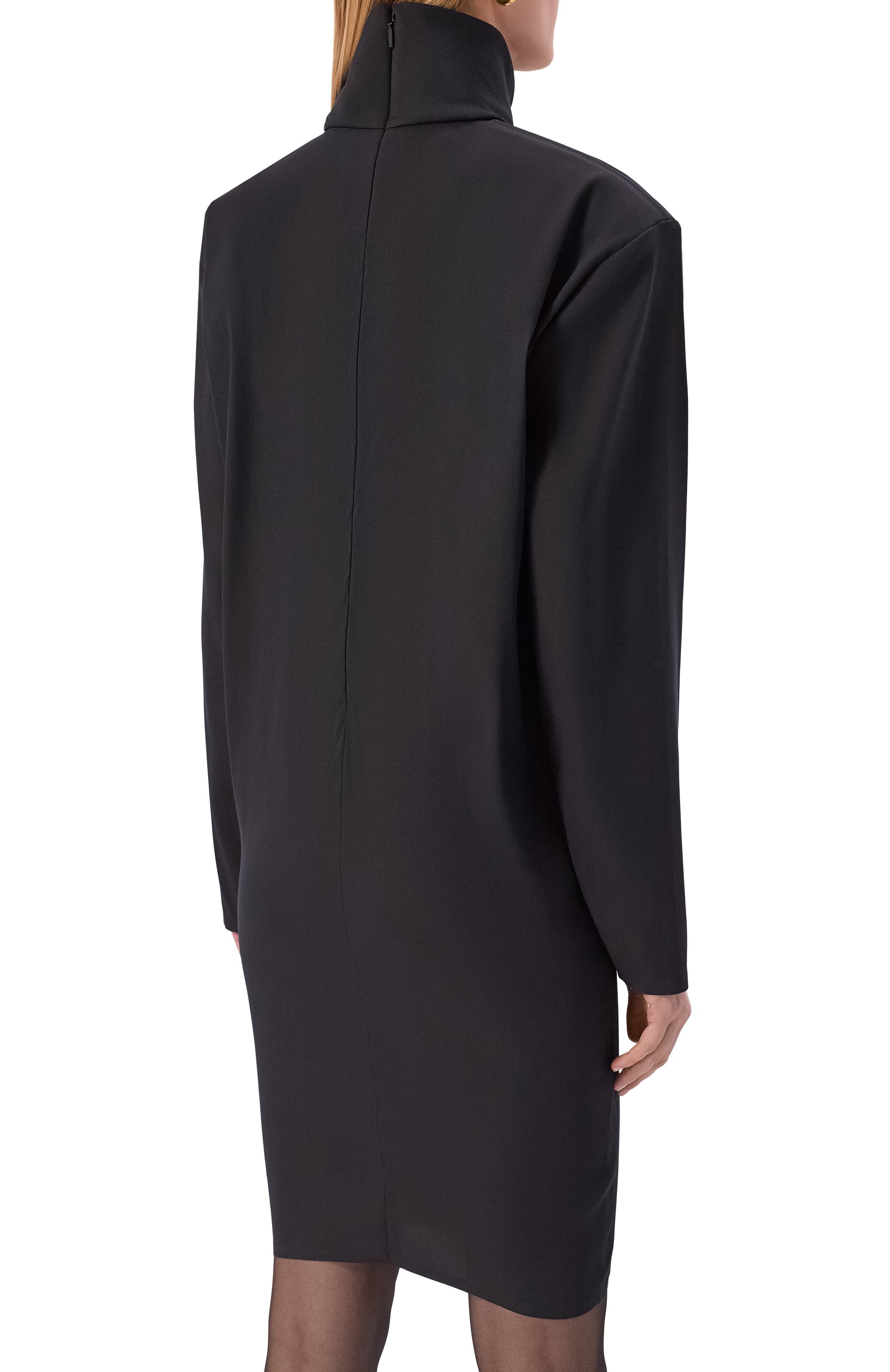 Шелковое платье SAINT LAURENT, арт. 849606/Y6I85, фото 3