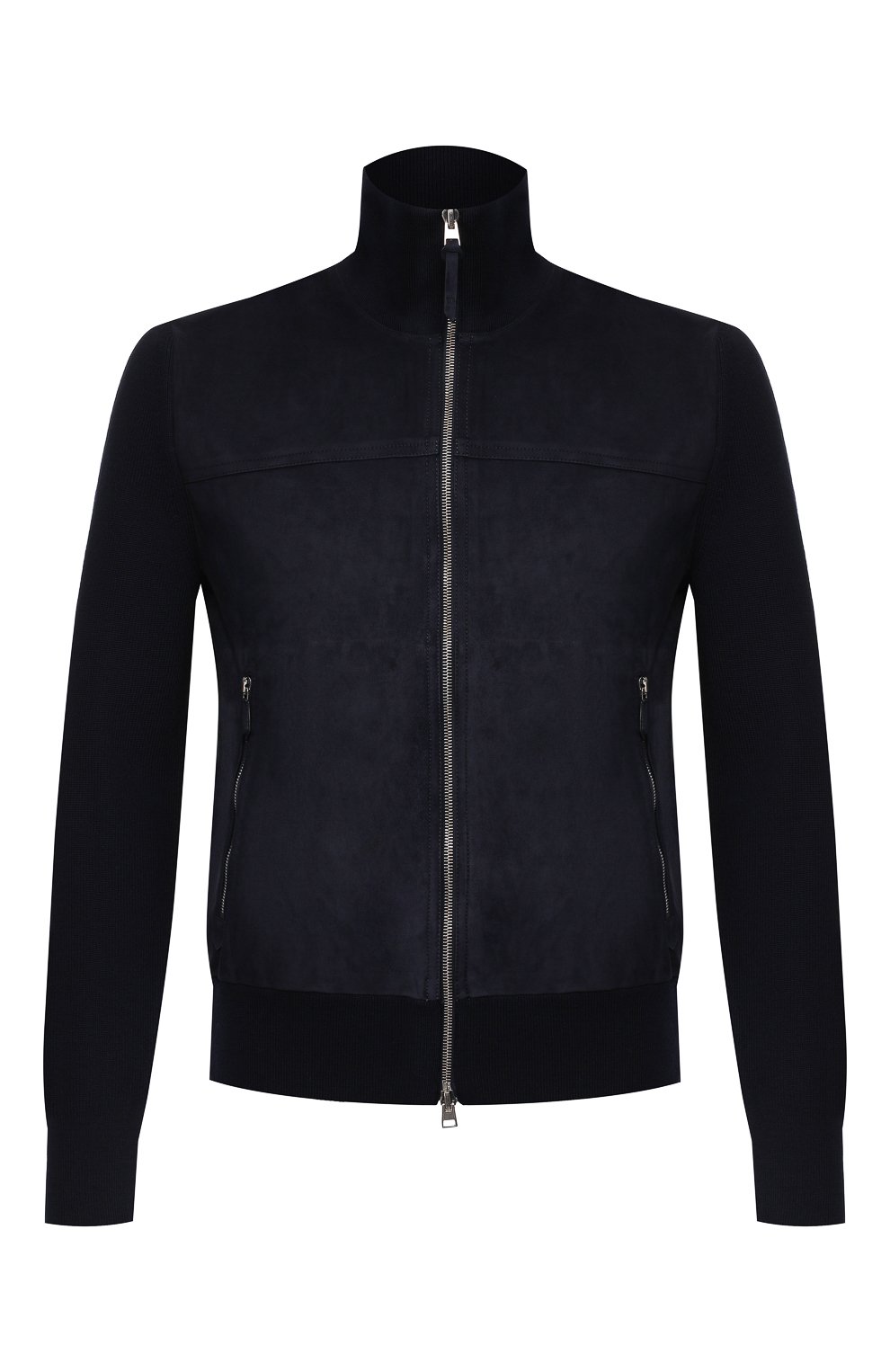 Шерстяной кардиган TOM FORD темно-синего цвета по цене 308500 руб., арт. BTM61/TFK157, фото 1 Шерстяной кардиган TOM FORD, арт. BTM61/TFK157, фото 1