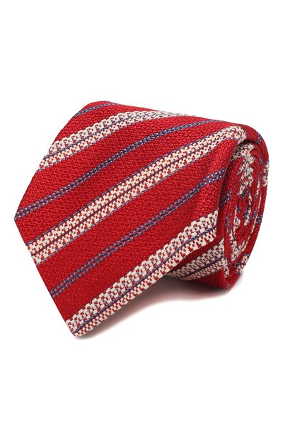 Мужской шелковый галстук KITON, арт. UCRVKLC02G27