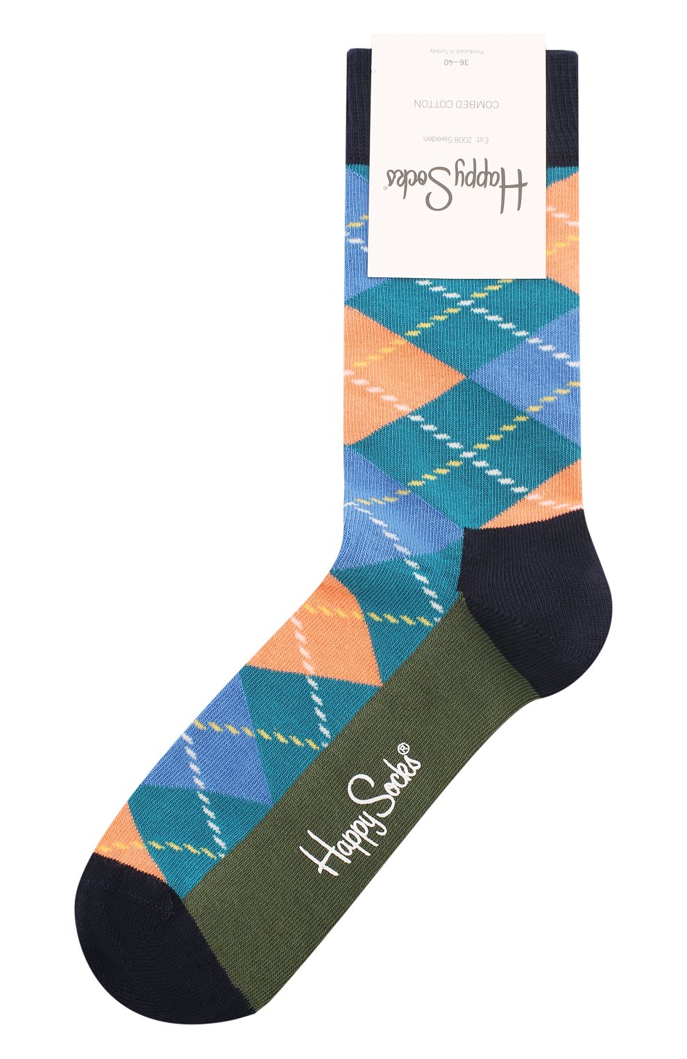 Носки argyle sock HAPPY SOCKS, арт. ARY01, фото 1