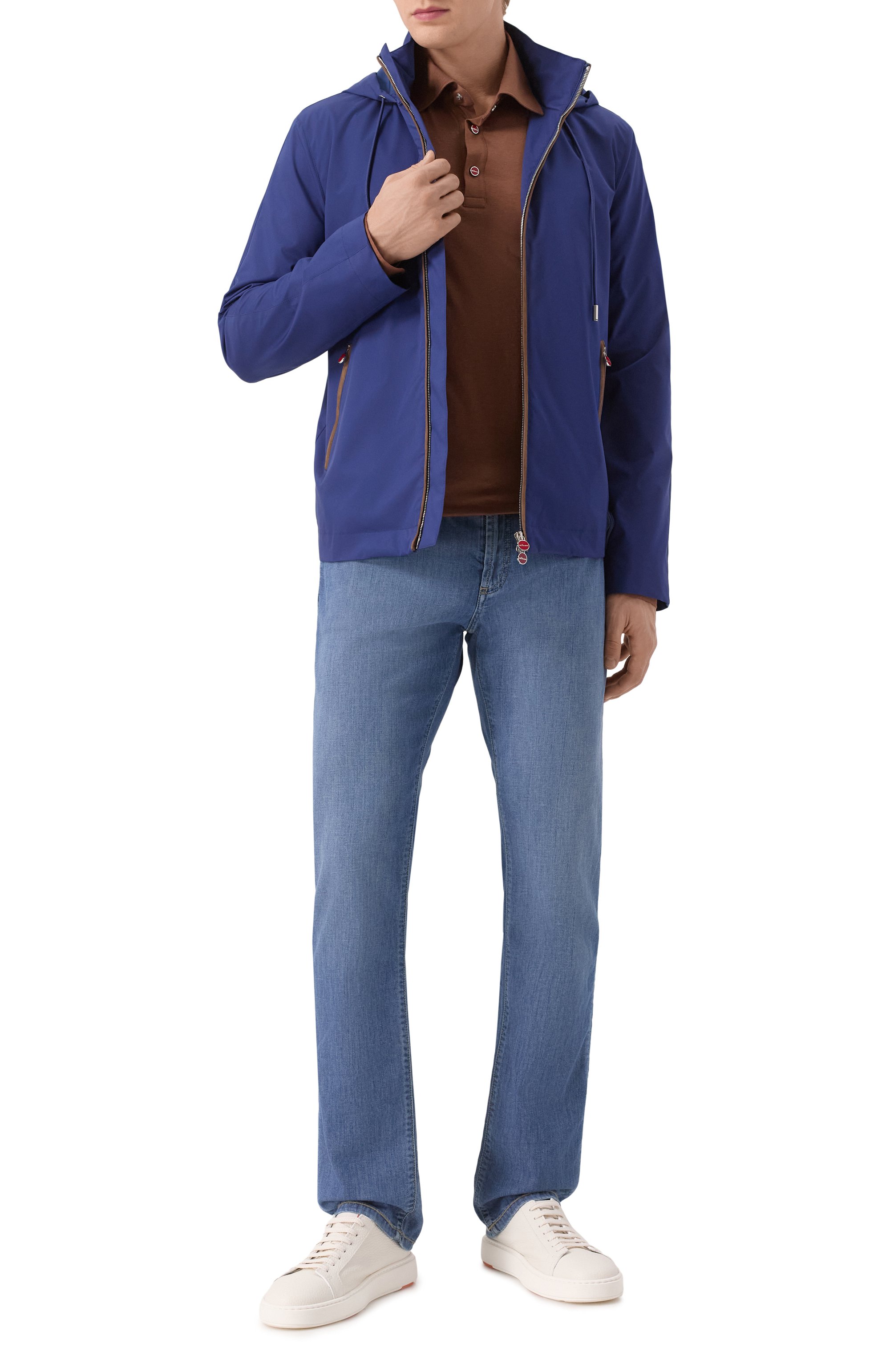 Поло из лиоцелла и хлопка KITON, арт. UMCP0SH0924207, фото 2