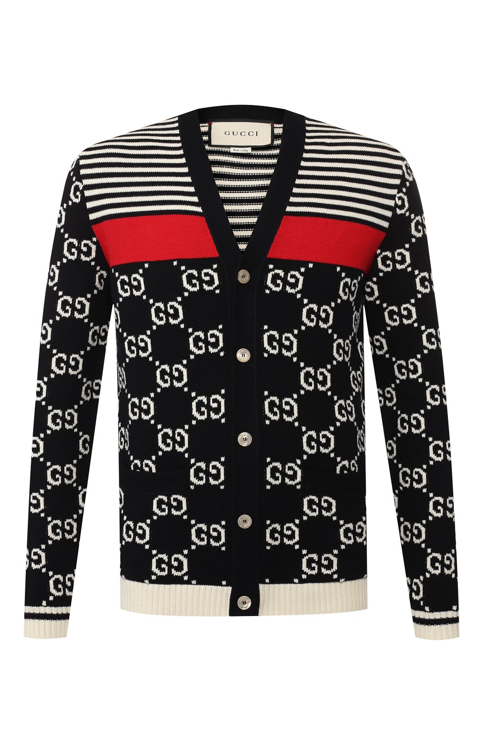 Хлопковый кардиган GUCCI, арт. 523048/X9I07, фото 1