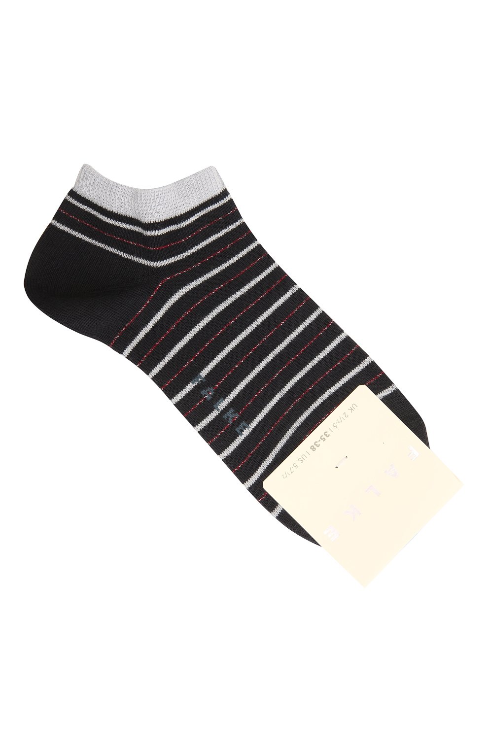 Хлопковые носки FALKE темно-синего цвета по цене 2090 руб., арт. 46336, фото 1 Хлопковые носки FALKE, арт. 46336, фото 1