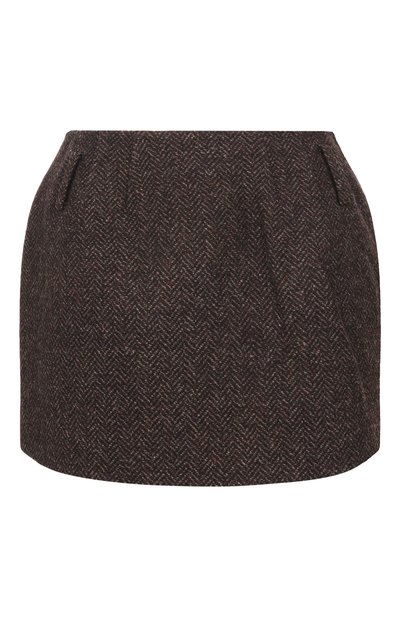 Женская шерстян ая юбка DICE KAYEK, арт. FW25J403 MRD BROWN