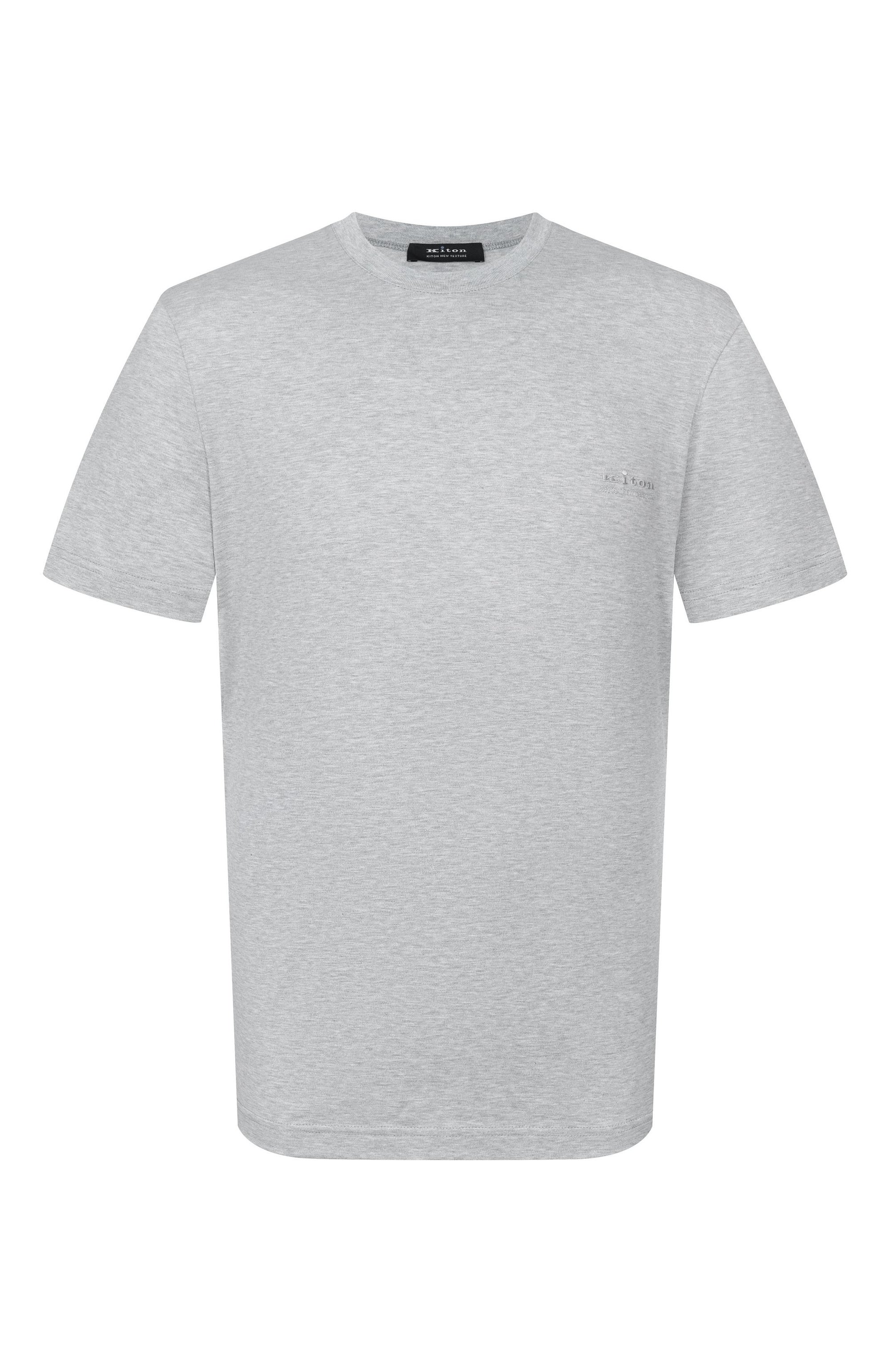 Хлопковая футболка KITON, арт. UMM074509, фото 1