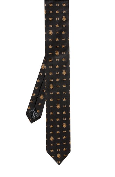 Шелковый галстук DOLCE & GABBANA, арт. GT149E/G0JFV, фото 2
