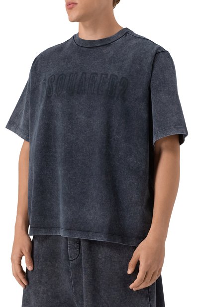 Хлопковая футболка DSQUARED2, арт. S74GD1460/D20073, фото 3