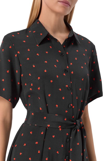 Платье из шелка и вискозы SASHAVERSE, арт. D265/CH/5202R.906/SS, фото 4