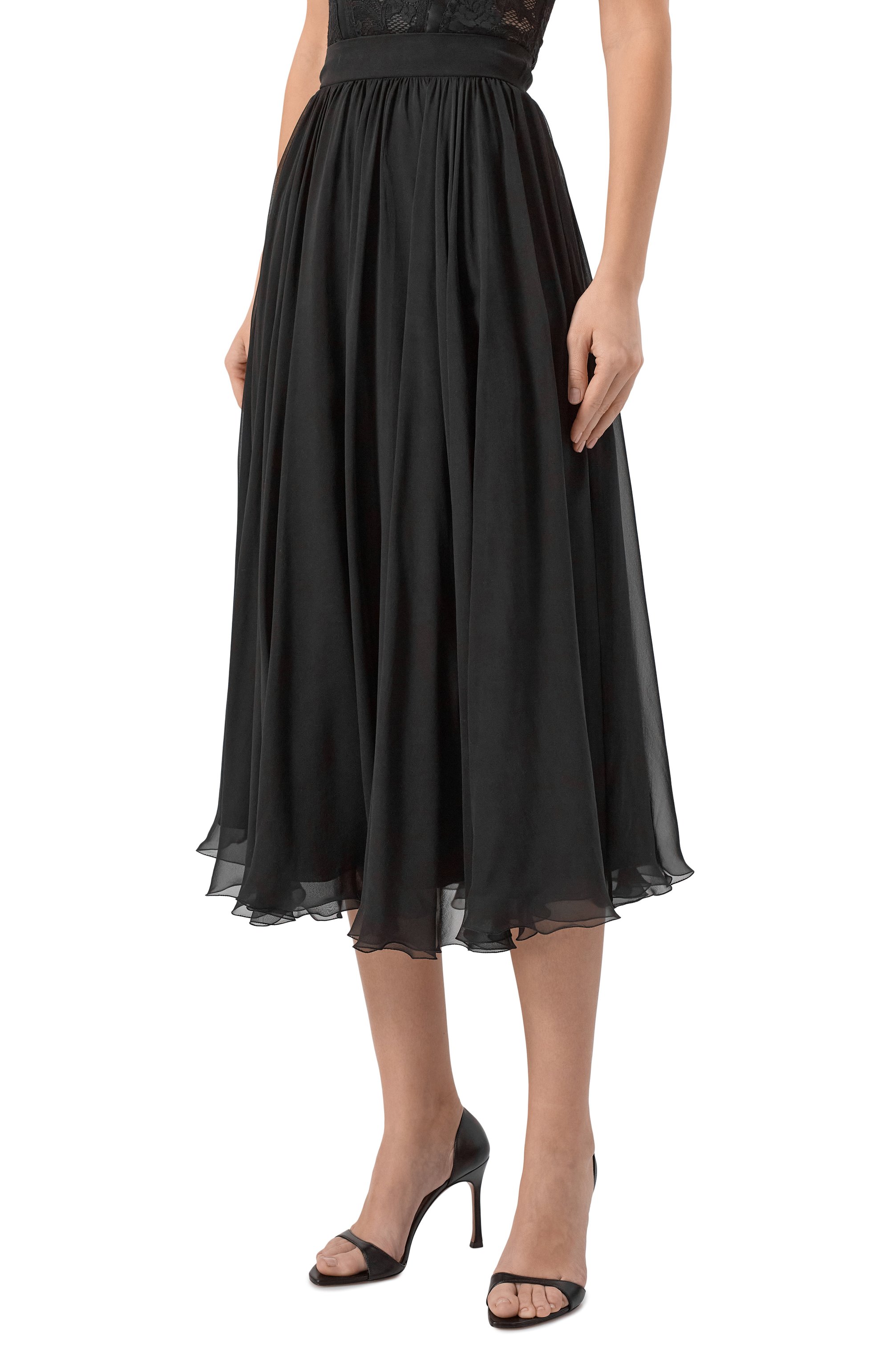 Шелковая юбка DOLCE & GABBANA, арт. F4CPUT/FU1AT, фото 3