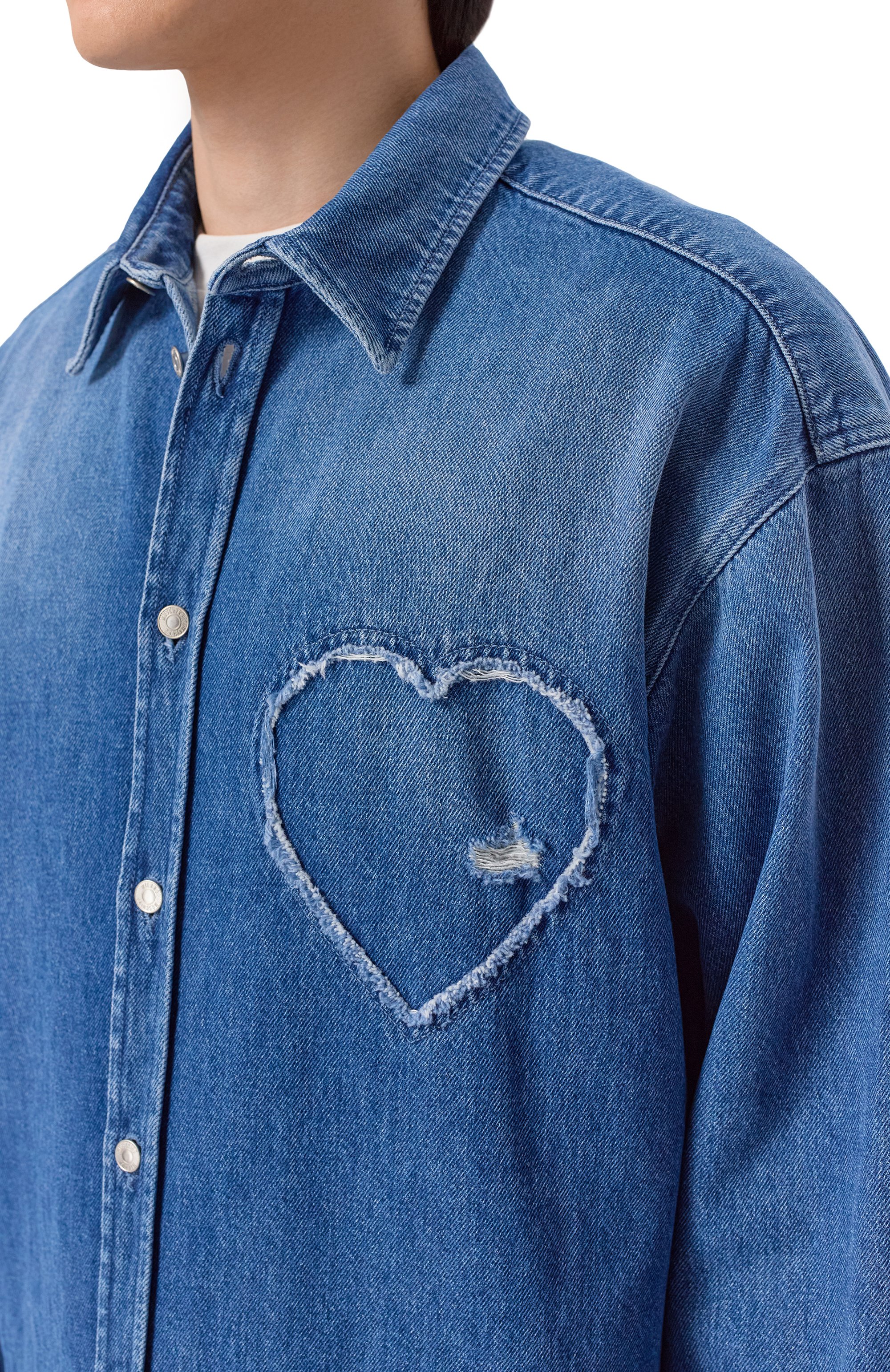 Джинсовая рубашка MOSCHINO, арт. A0204/0239, фото 5