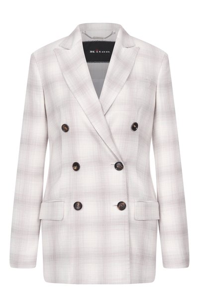 Женский жакет из вискозы KITON, арт. D46523K0922G08