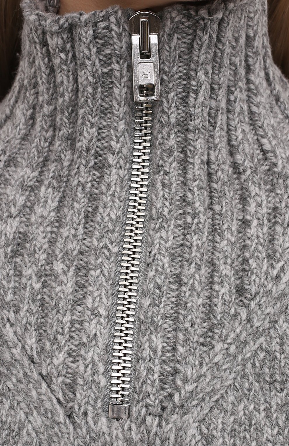 Шерстяной свитер ALEXANDER WANG серого цвета по цене 97900 руб., арт. 1KC4211005, фото 5 Шерстяной свитер ALEXANDER WANG, арт. 1KC4211005, фото 5