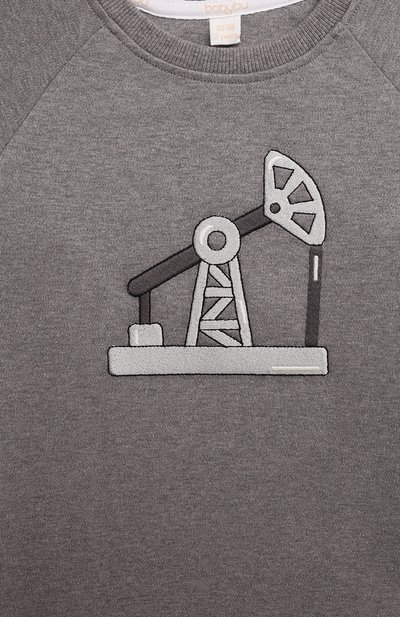 Хлопковый свитшот BABYBU, арт. BI-D1021W23, фото 3