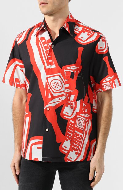 Хлопковая рубашка MAISON MARGIELA, арт. S30DL0425/S49870, фото 3