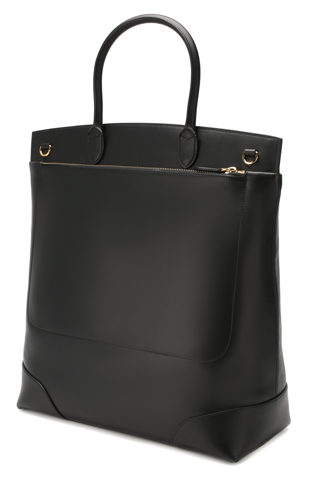 Кожаная сумка-тоут society BURBERRY, арт. 8020970, фото 3