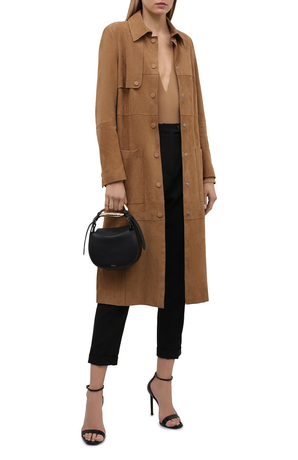 Замшевый тренч BOSS, арт. 50455400, фото 2