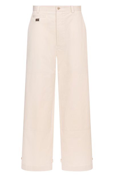 Мужские хлопковые брюки DOLCE & GABBANA, арт. GP0RST/FUFL3