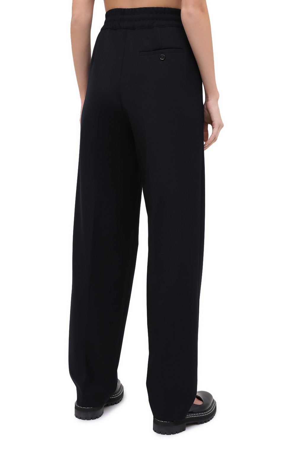 Шерстяные брюки DRIES VAN NOTEN, арт. 202-10902-1224, фото 4