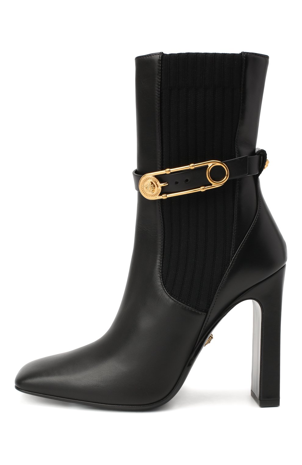 Кожаные ботильоны VERSACE, арт. DST414P/DVT2P, фото 3