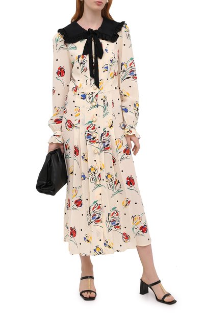 Кожаные мюли chloe BY FAR, арт. 20FWCHLMBLCRE, фото 2