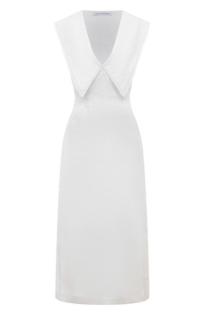 Льняное платье LUDA NIKISHINA, арт. D/TABI/white, фото 1