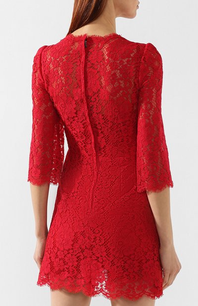 Кружевное платье DOLCE & GABBANA, арт. F6VB5T/HLMCK, фото 4