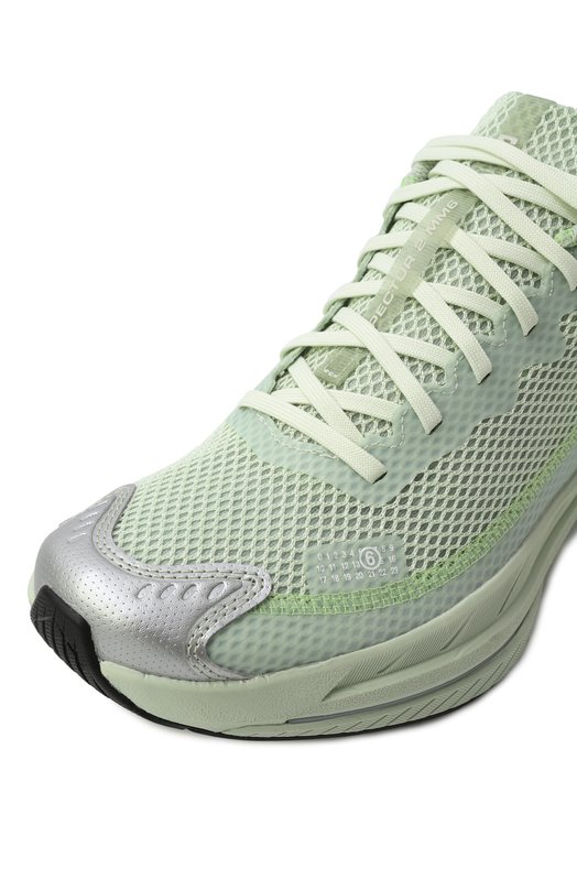 Текстильные кроссовки Spectur 2 MM6 x Salomon MM6 SH1WS0016/P8162 Зелёный  SH1WS0016/P8162 Фото 7