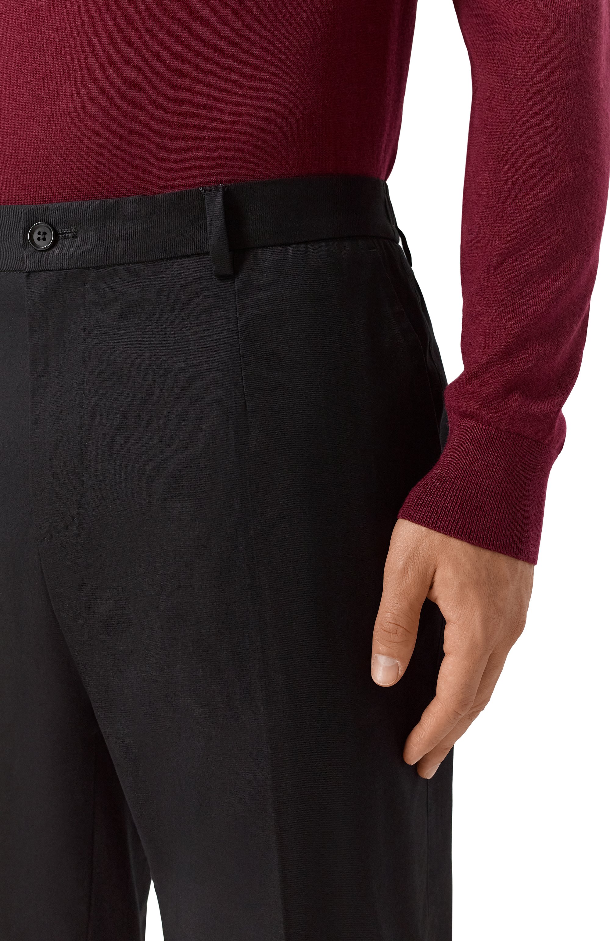 Хлопковые брюки DOLCE & GABBANA, арт. GW13EZ/FUFNV, фото 5