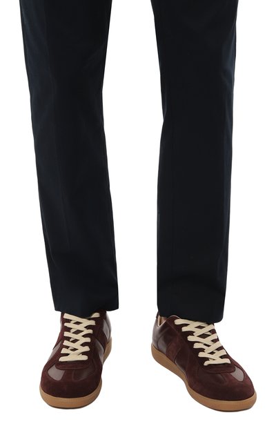 Кожаные кеды replica MAISON MARGIELA, арт. S57WS0236/P1895, фото 3