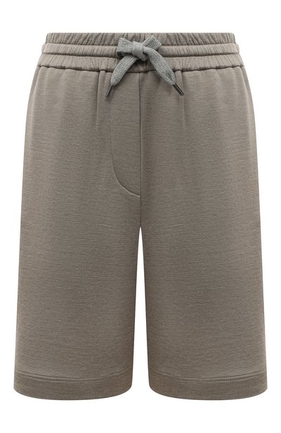 Шорты из хлопка и шелка BRUNELLO CUCINELLI, арт. MD828BN499, фото 1