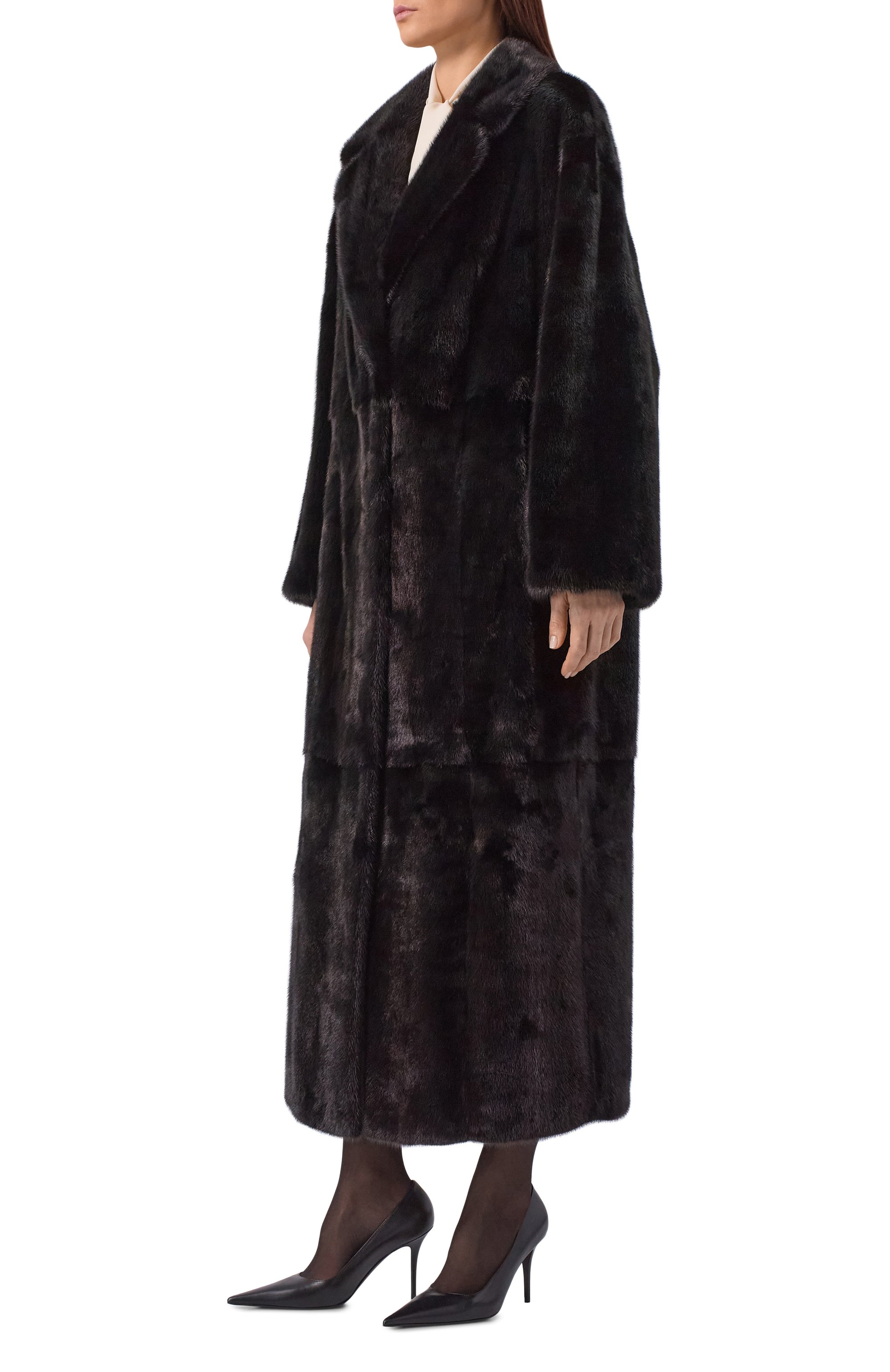 Шуба из норки РУССКИЙ МЕХ, арт. 71 РМ, фото 3