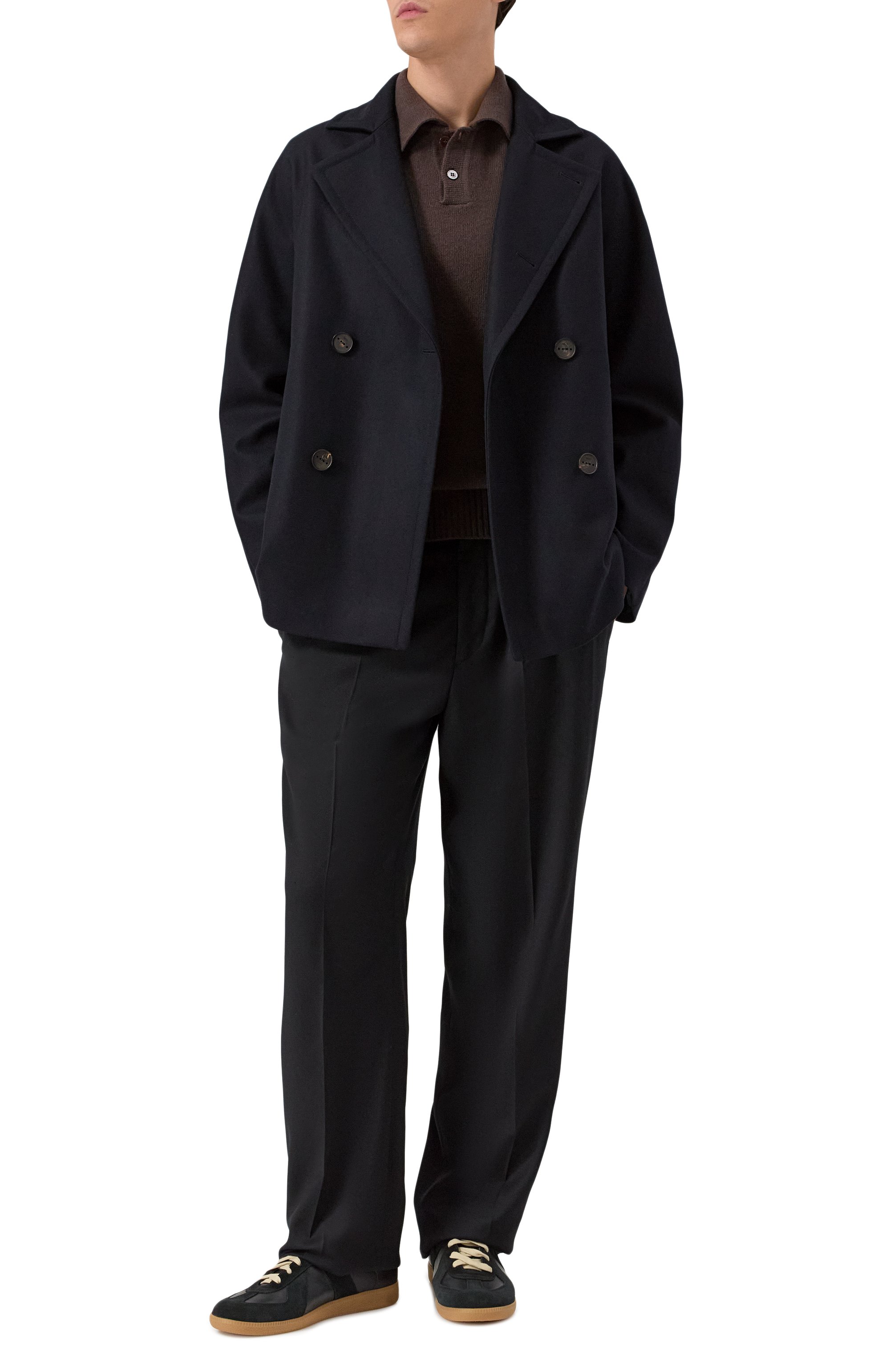 Шерстяное пальто HEVO, арт. 0RT0LINI 150/I740, фото 2