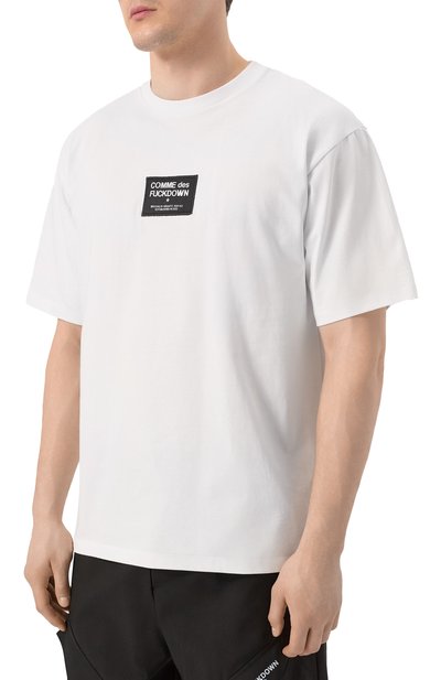 Хлопковая футболка COMME DES FUCKDOWN, арт. CFABM01526, фото 3