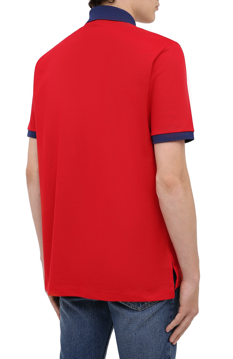 Хлопковое поло GUCCI, арт. 625323/XJCNZ, фото 4