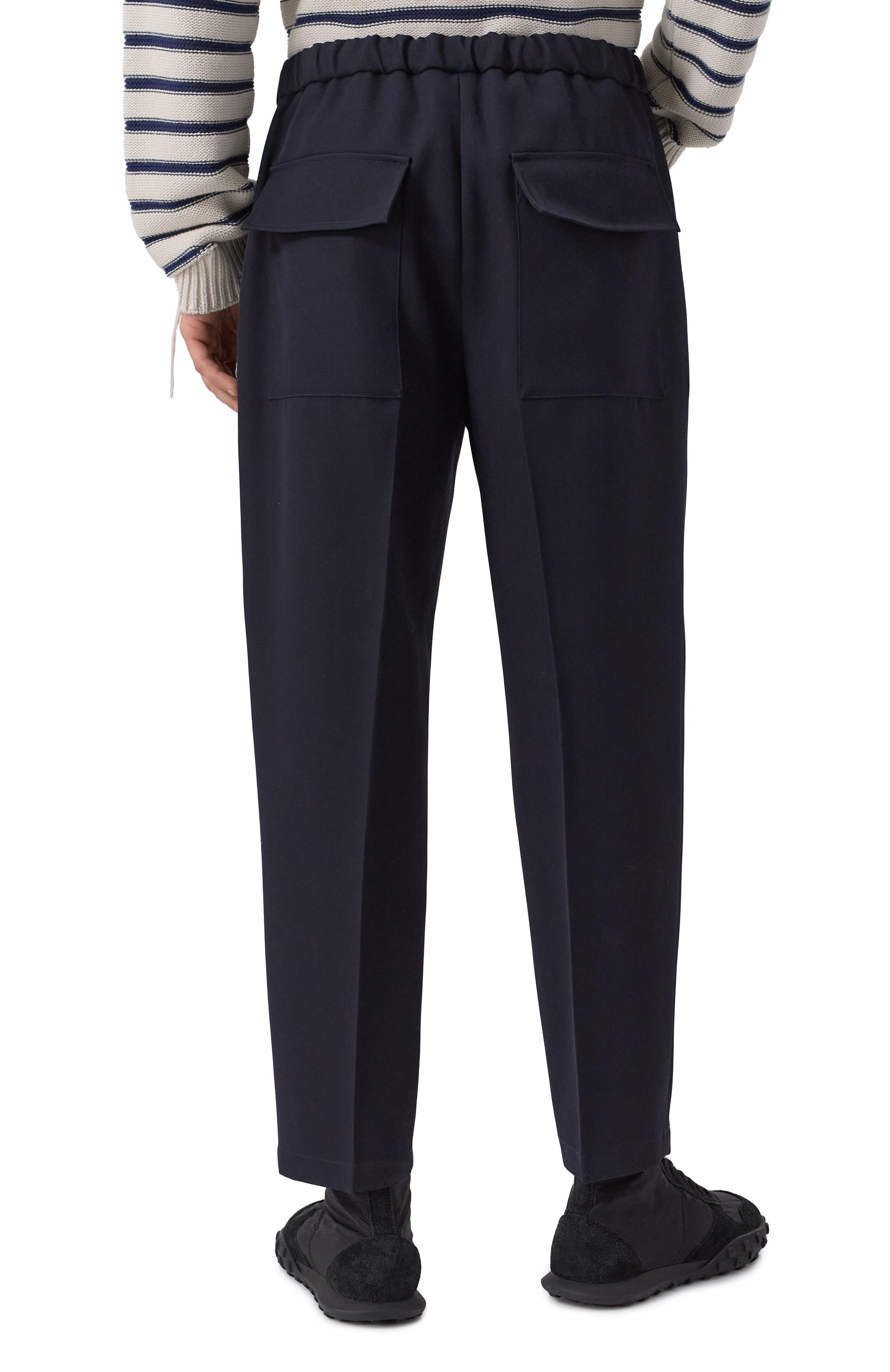 Шерстяные брюки JIL SANDER, арт. J21KA0012/J40002, фото 4