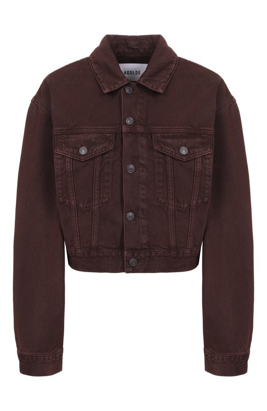 Джинсовая куртка Radley Agolde A5106C1183 Бордовый A5106C1183