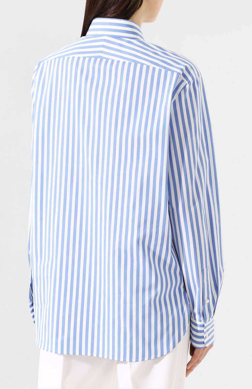 Хлопковая рубашка RALPH LAUREN голубого цвета по цене 99750 руб., арт. 290790674, фото 4 Хлопковая рубашка RALPH LAUREN, арт. 290790674, фото 4