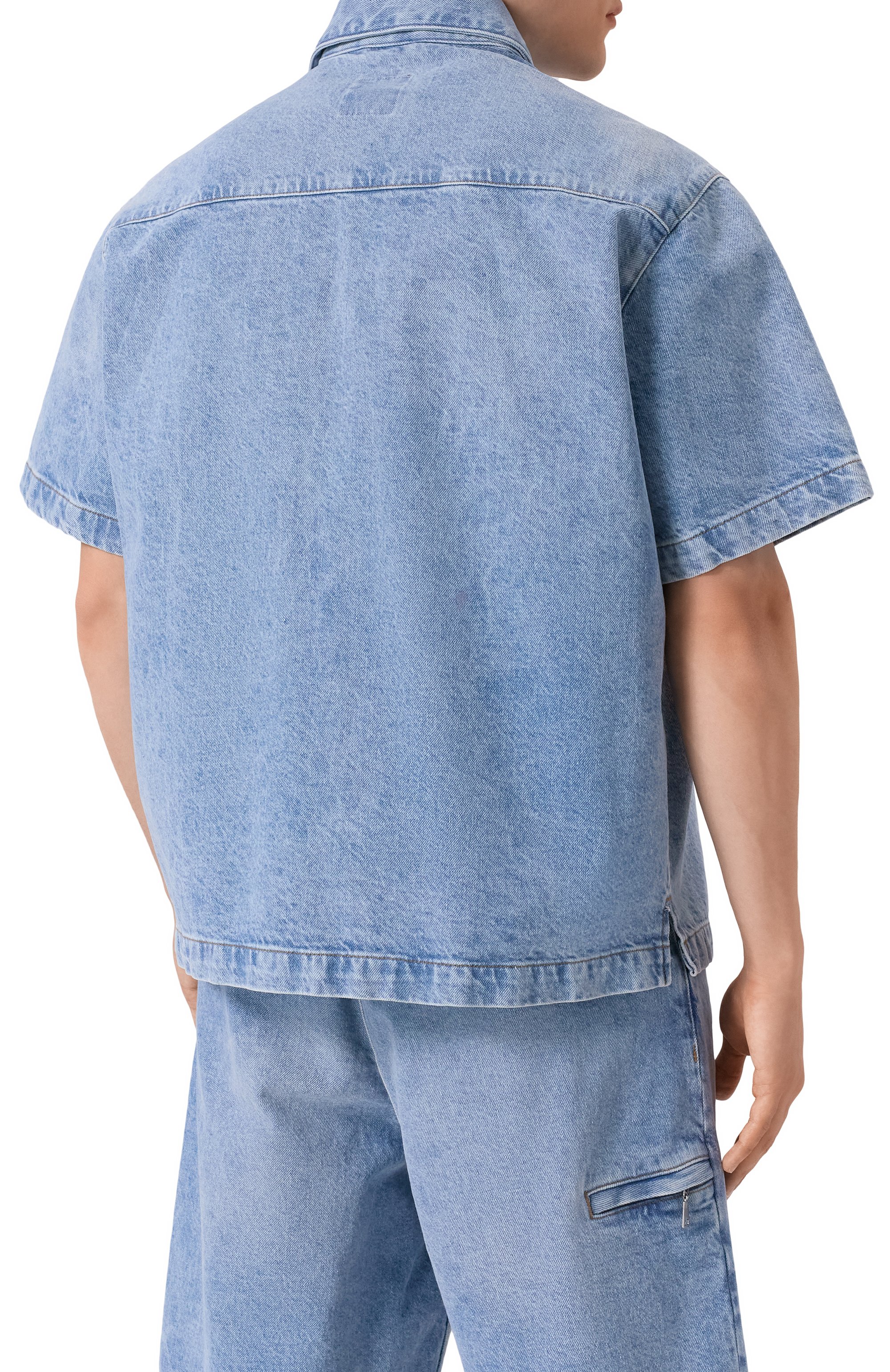 Джинсовая рубашка BOSS ORANGE, арт. 50538203, фото 4