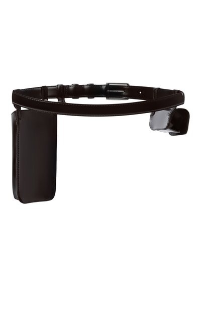 Кожаный ремень COPERNI черного цвета по цене 66300 руб., арт. C0PBE14F6045, фото 3 Кожаный ремень COPERNI, арт. C0PBE14F6045, фото 3